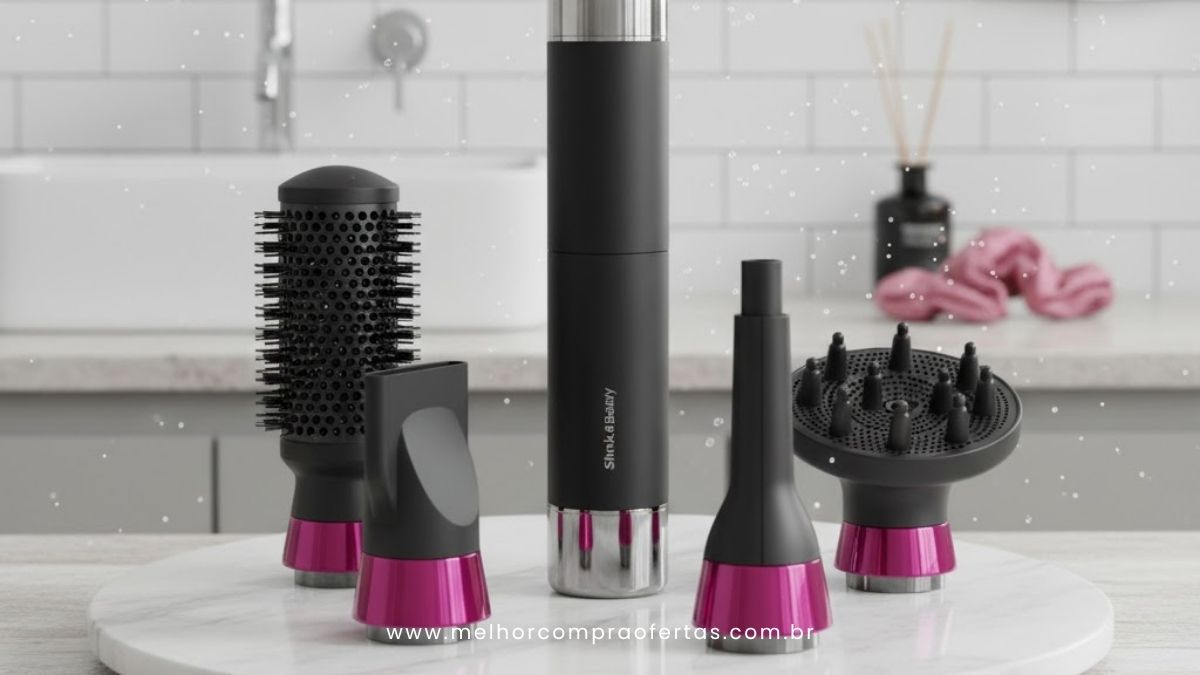 Shark Beauty Secador e Modelador com Acessórios Kit Completo